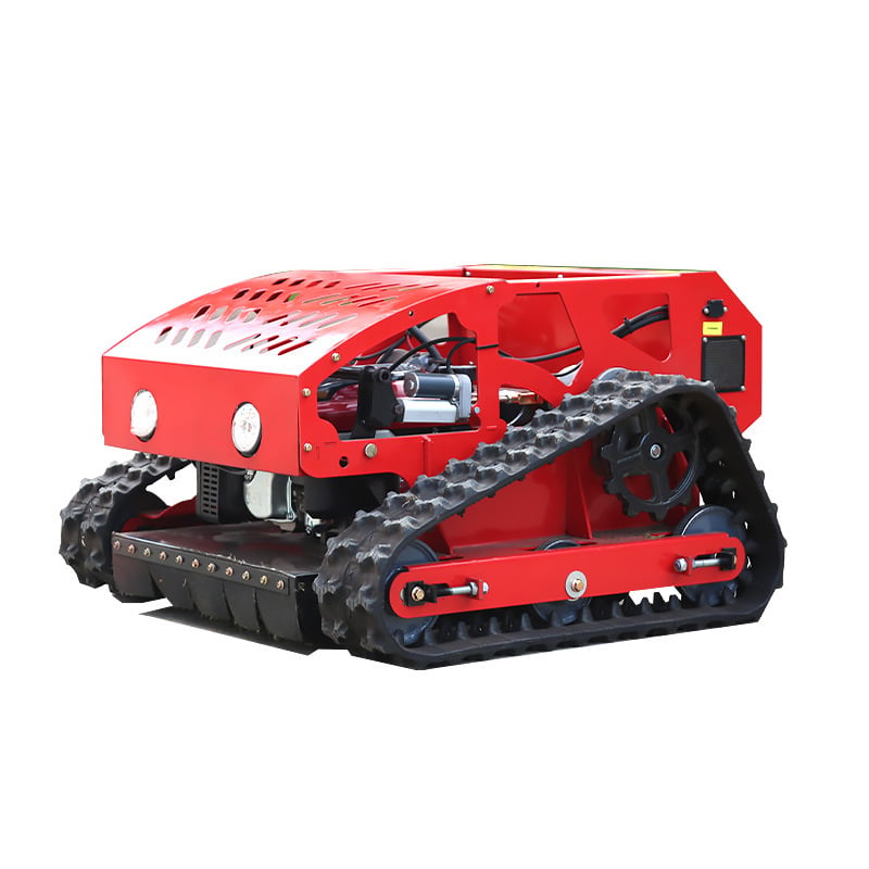 Remote-controlled tracked mower