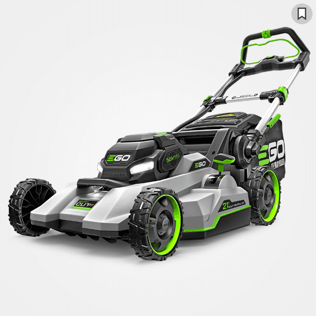 Battery and cordless lawn mower
